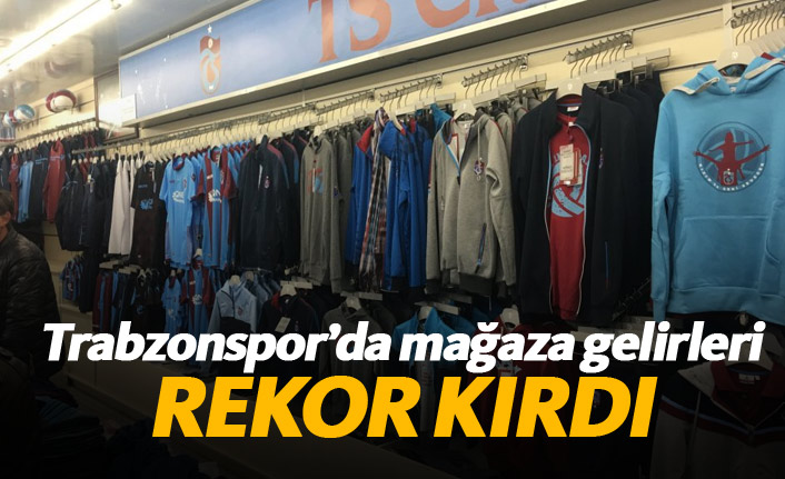 Trabzonspor'da mağaza gelirleri arttı