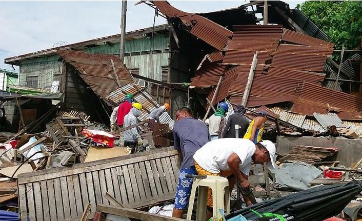 Filipinler’de 7 büyüklüğünde deprem
