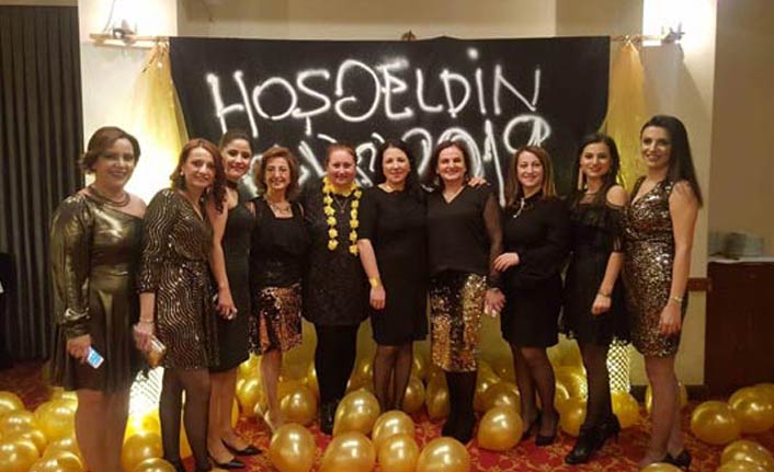 Trabzon'da Kadın Sağlıkçılardan yeni yıl partisi