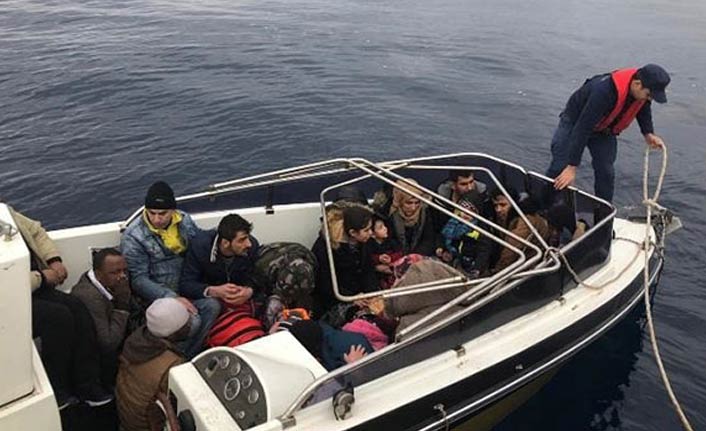 23 göçmen yakalandı