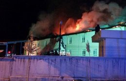 Hastanede yangın korkuttu