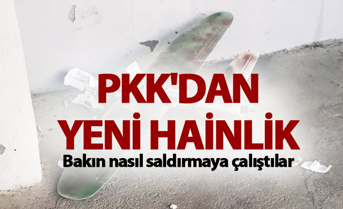 PKK'dan yeni hainlik - Bakın nasıl saldırmaya çalıştılar