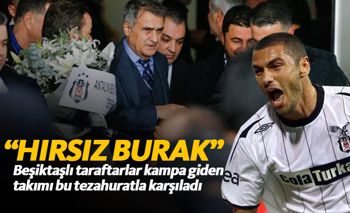 Beşiktaş taraftarından Burak Yılmaz tepkisi!
