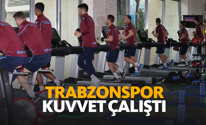 Trabzonspor Sabah Antrenmanıyla Çalışmalarını Sürdürdü