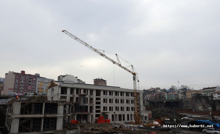 Trabzon'da o projede sona doğru