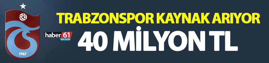 Trabzonspor’da ödeme alarmı