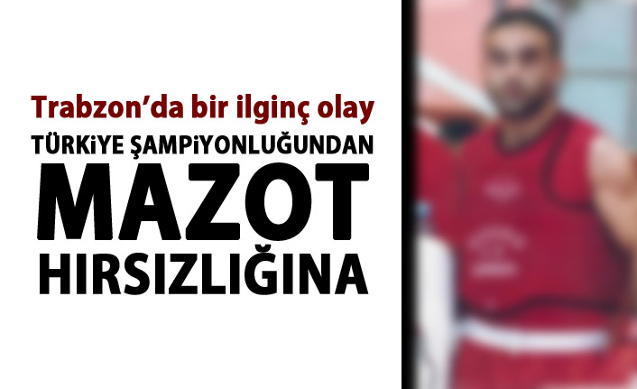 Türkiye şampiyonluğundan mazot hırsızlığına