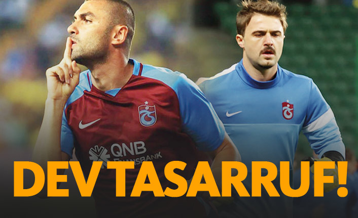Trabzonspor'dan 42 milyonluk tasarruf