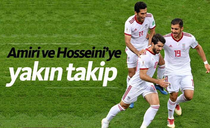 Trabzonspor'da Hosseini ve Amiri'ye yakın takip