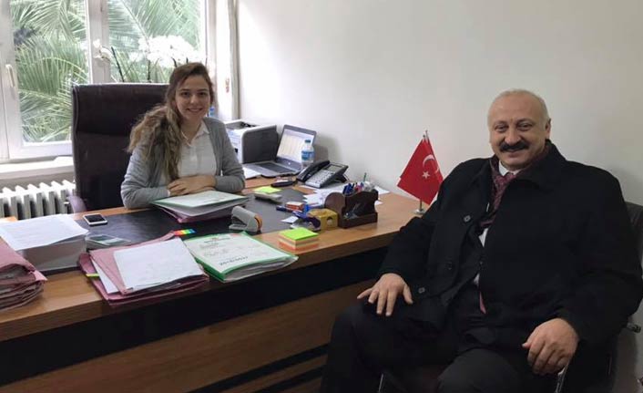 Başkan Çebi'den yeni hakime ziyaret