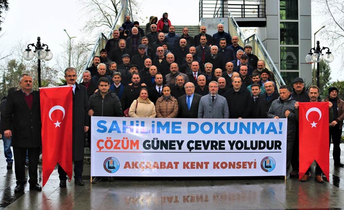 Akçaabat Kent  Konseyi: “Güney çevre yoluna evet”