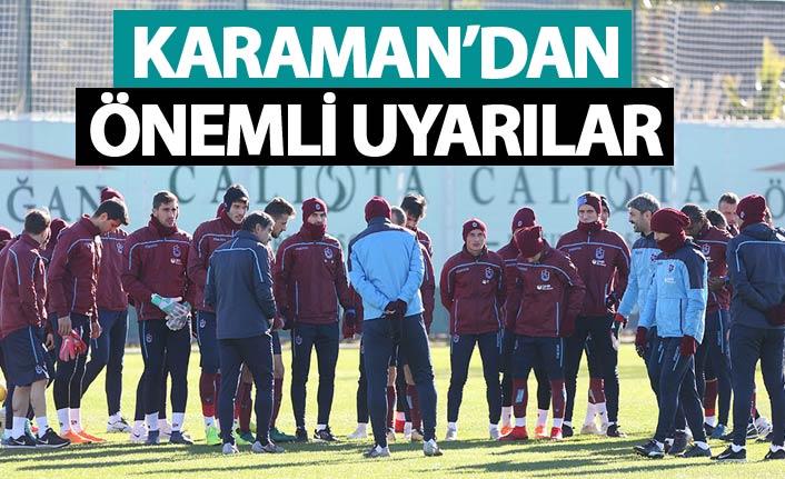 Ünal Karaman'dan öğrencilerine uyarı