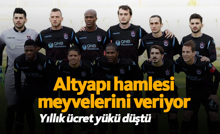 Trabzonspor'da altyapı projesi meyvelerini veriyor