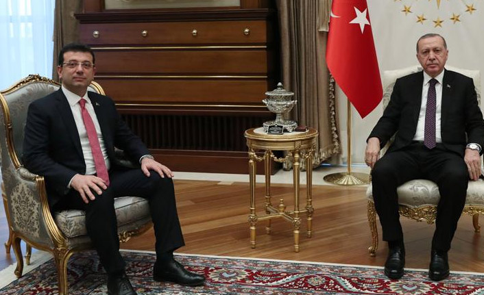 Cumhurbaşkanı Erdoğan ile CHP'li İmamoğlu görüştü