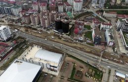 Kaşüstü Kavşağında çalışma