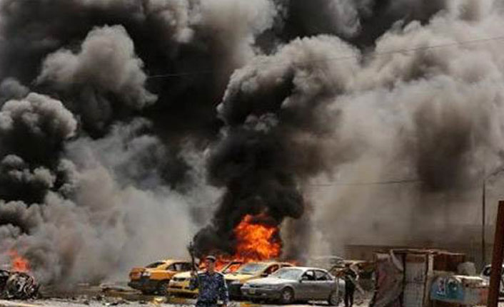 Irak'ta bombalı saldırı: 2 ölü, 25 yaralı