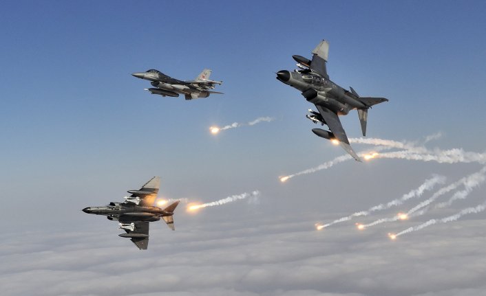 MSB: Irak’ın kuzeyindeki terör hedefleri imha edildi. 11.01.2019