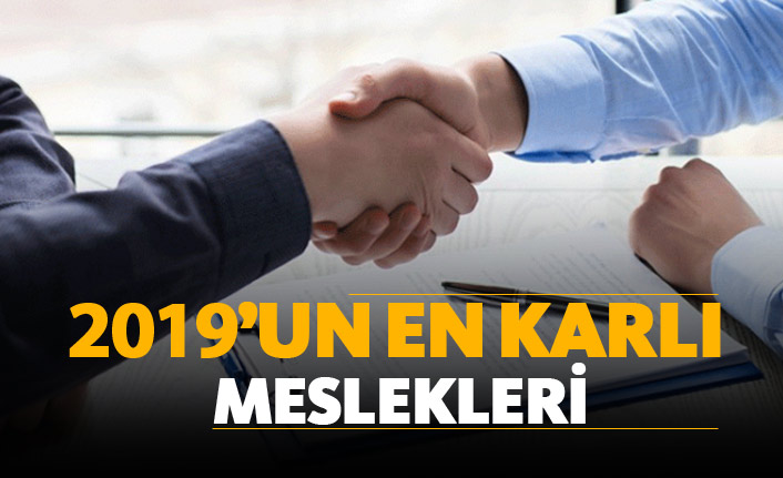 2019'un en karlı meslekleri