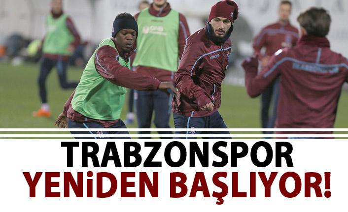 Trabzonspor Kupadaki Balıkesirspor Maçı İçin Yeniden Toplanıyor