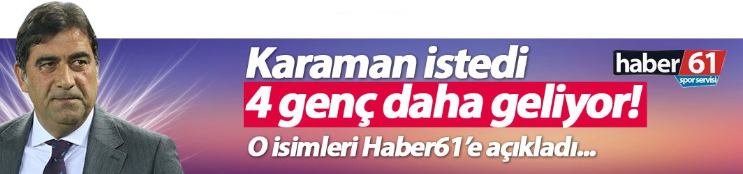 Trabzonspor'a 4 genç daha!