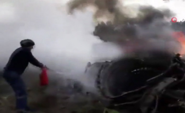 Son dakika! İran'da kargo uçağı düştü