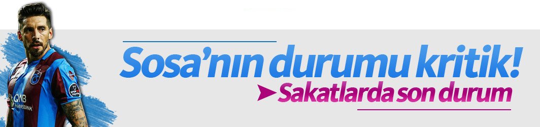 Trabzonspor’da Sosa, Nwakaeme ve Toure’nin Durumu Netleşiyor