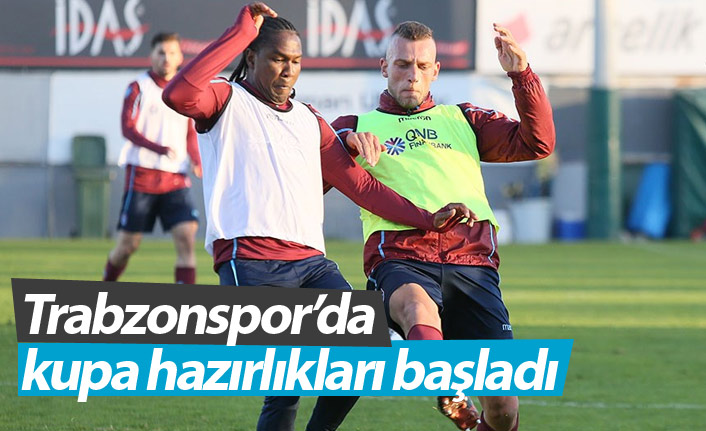 Trabzonspor'da Balıkesir hazırlıkları başladı