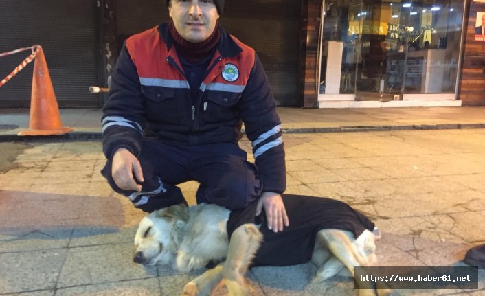 Temizlik işçisinden örnek hareket