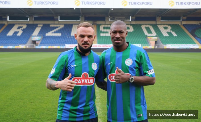 Çaykur Rizespor yeni transferlerini tanıttı