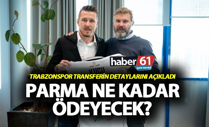 Trabzonspor Kucka transferinin detaylarını açıkladı