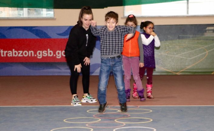 Geleceğin paralimpik sporcuları Trabzon'da yetişiyor!
