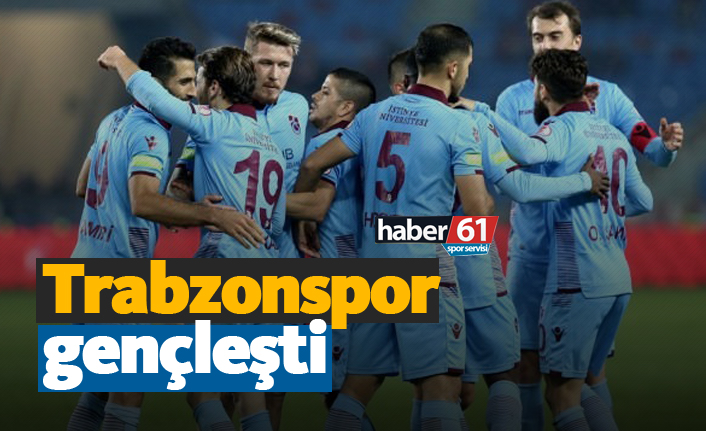 Trabzonspor gençleşti!