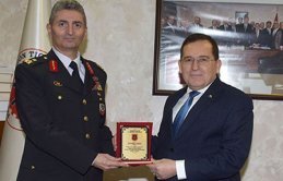 Tuğgeneral Şen'den TTSO'ya ziyaret