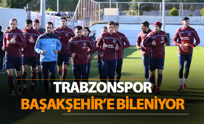 Trabzonspor, Başakşehir Maçına Son Hazırlıklarını Sürdürüyor