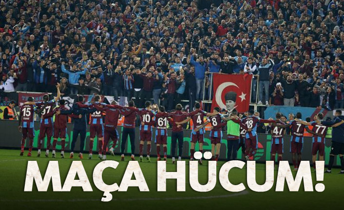 Trabzonspor taraftarı tribünü dolduracak