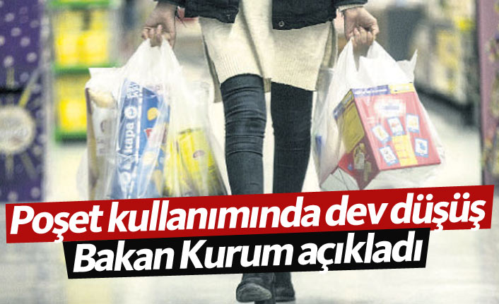 Poşet kullanımı bakın ne kadar azaldı?