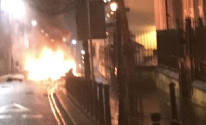 Bombalı araçla saldırı