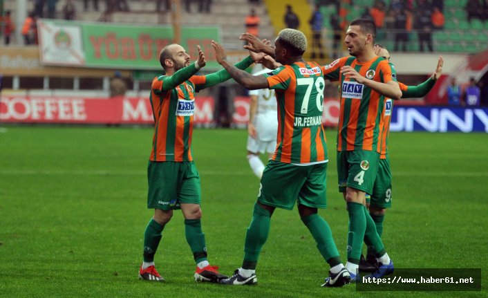 Alanyaspor'dan 2-0'lık net galibiyet!