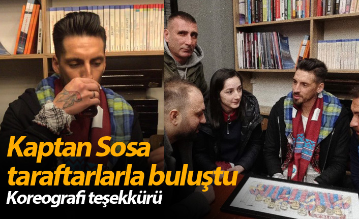 Sosa taraftarlarla buluştu
