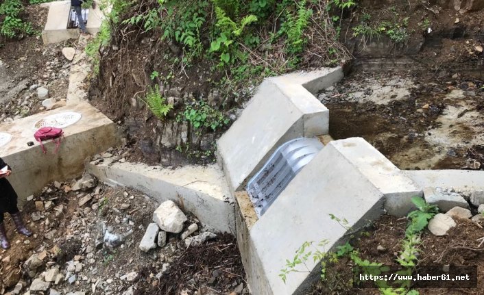 Trabzon'da su alma yapıları modernize ediliyor