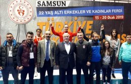 Trabzon'dan gittiler madalyalarla döndüler