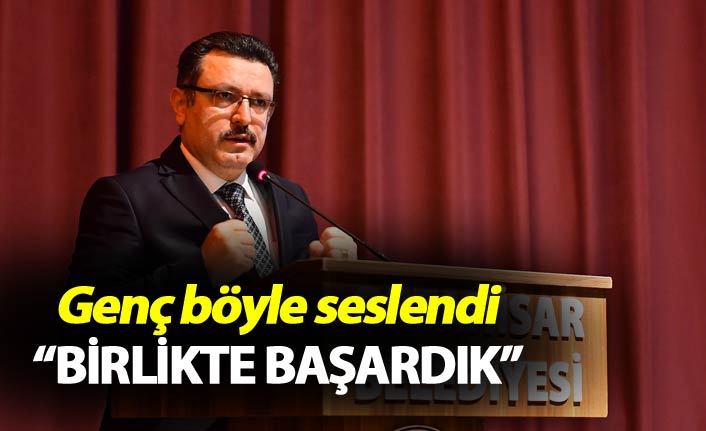 Genç işçilere seslendi: "Birlikte başardık"