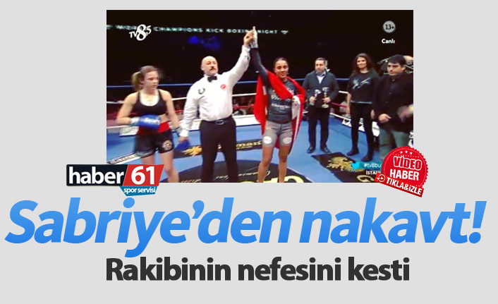 Sabriye Şengül yine kazandı!