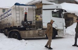 Trabzon'dan kömür götürdü yolda kaldı