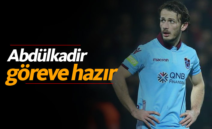 Abdülkadir Parmak göreve hazır