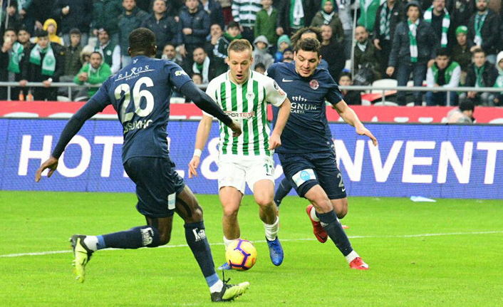 Atiker Konyaspor Antalya'yı mağlup etti!