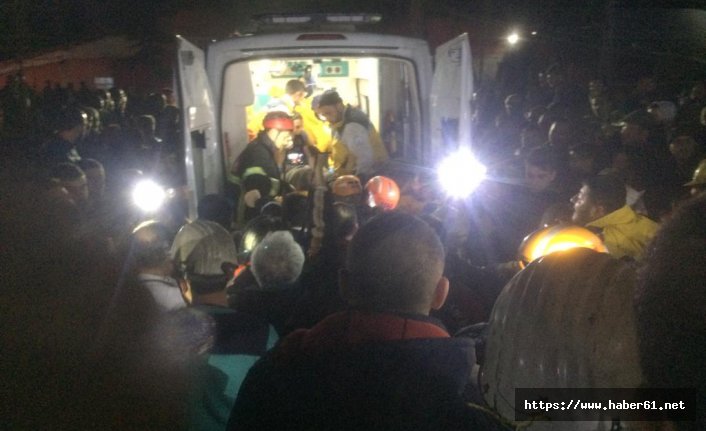 Amasya'da maden ocağında göçük