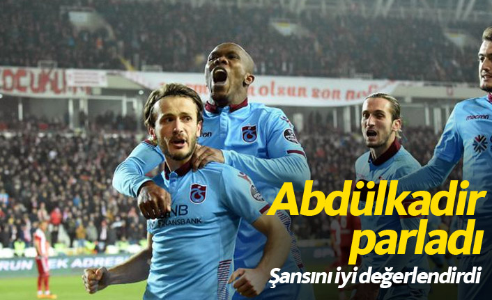 Abdülkadir Parmak parladı