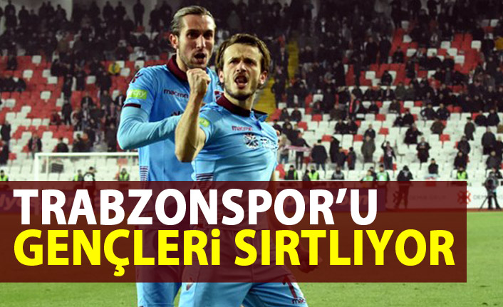Trabzonspor’u altyapısı sırtlıyor