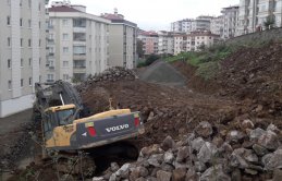 Zafanoz yolunda çalışma sürüyor